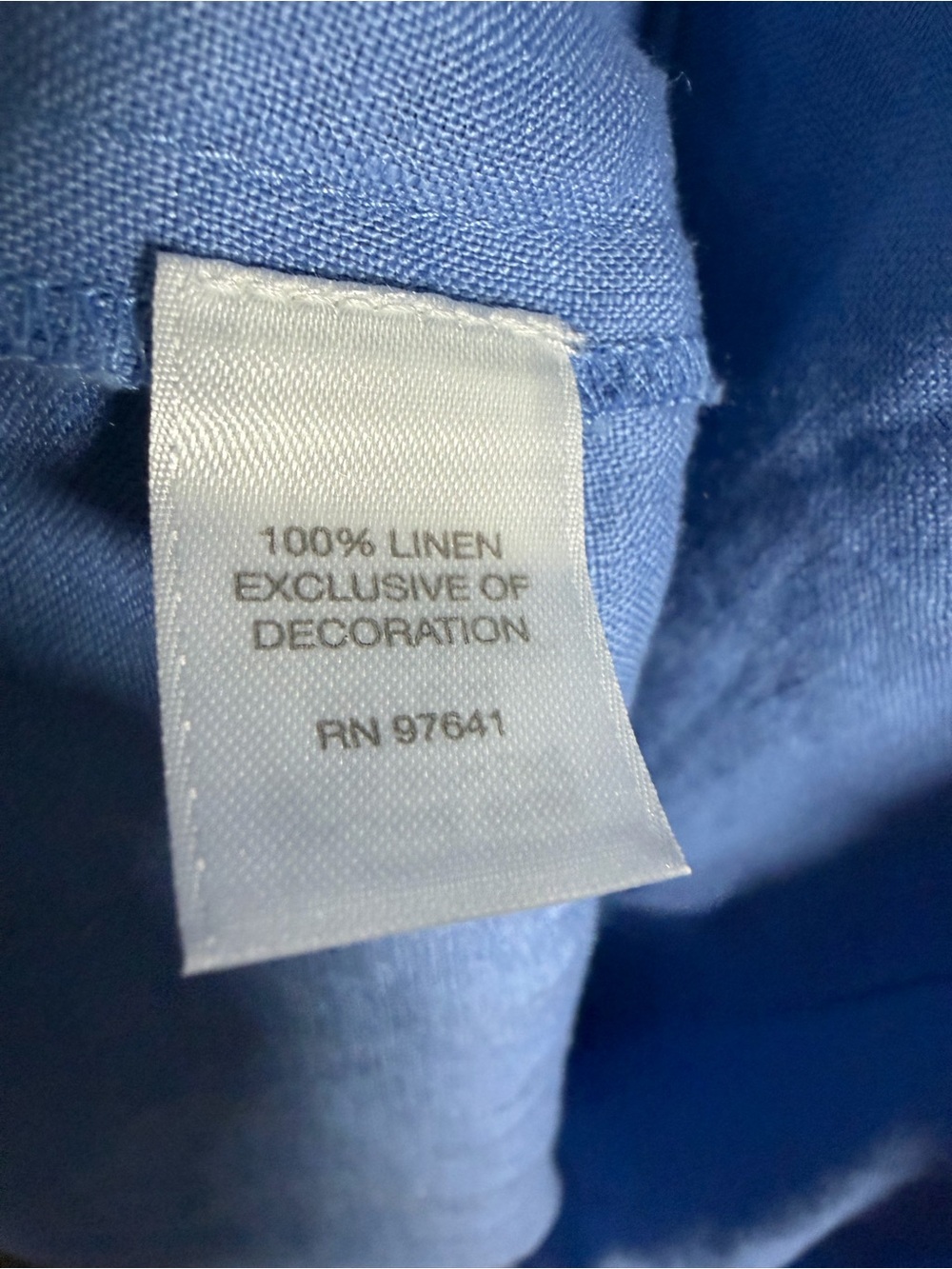 J. Jill Light Blue Linen Tank Top - Picture 9 of 9